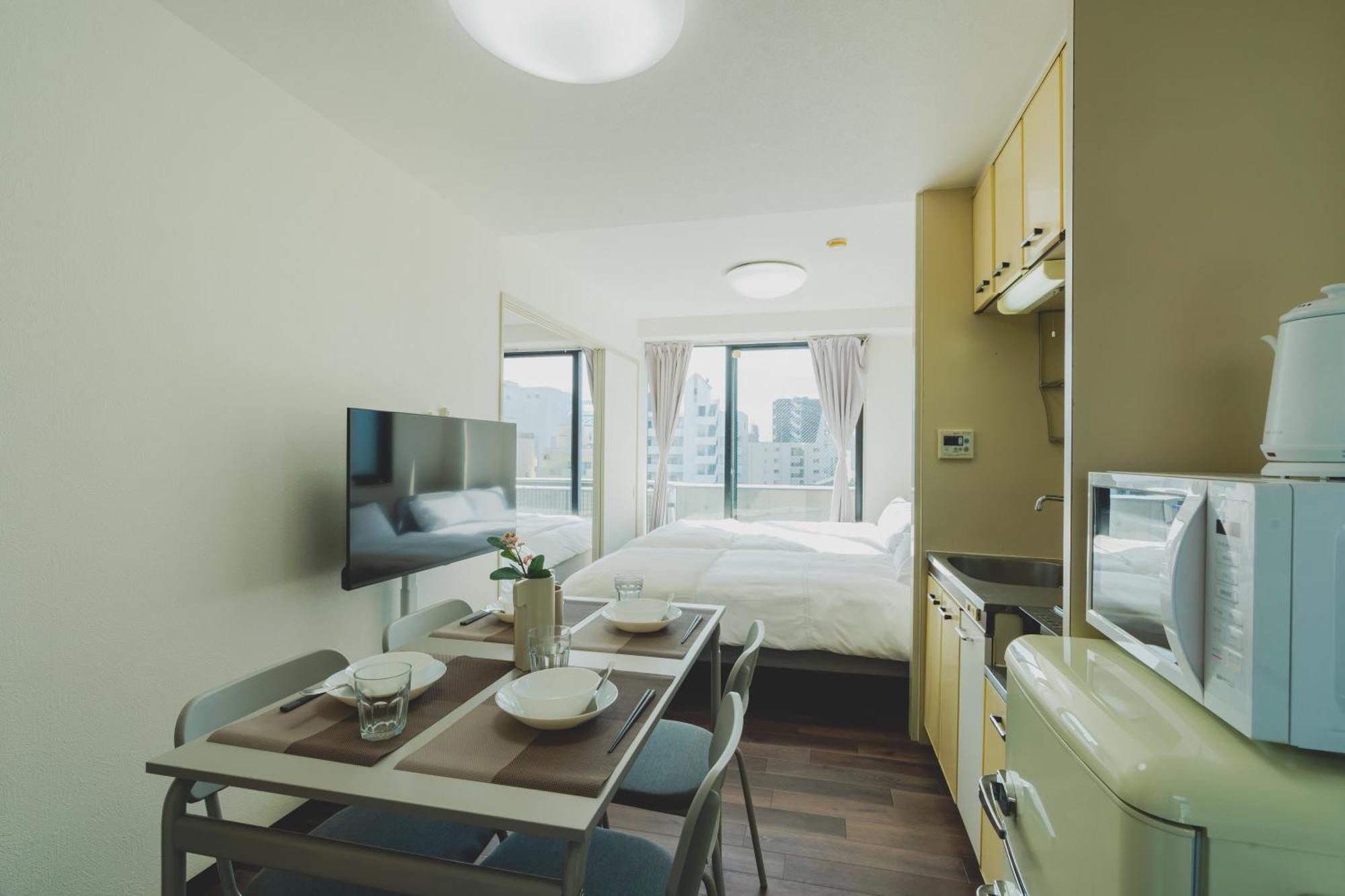 Blossom Coat Sakuragawa Aparthotel Osaka Ngoại thất bức ảnh